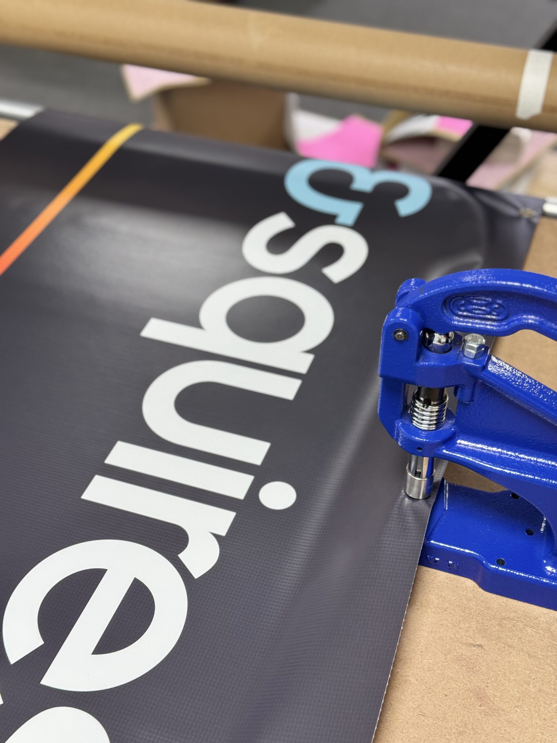 Large format printing at Hickling & Squires